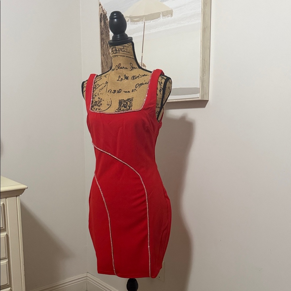 Elegant Red Dress